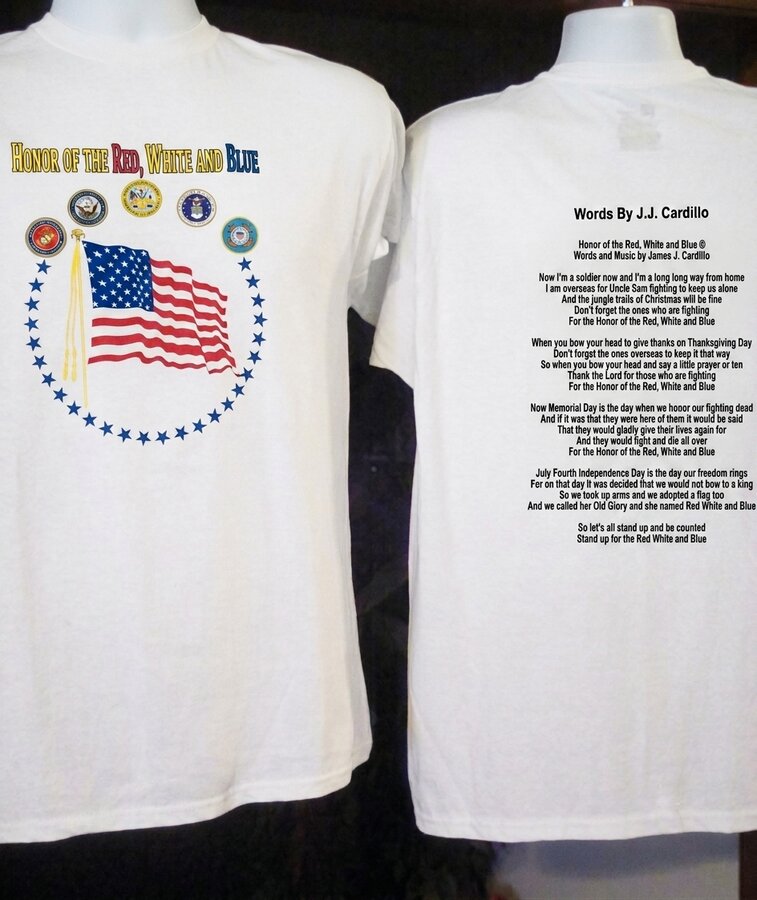 Honor of the Red White and Blue T-Shirt